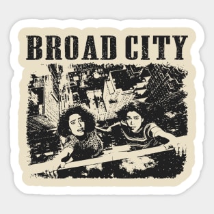 Broad City // movie retro Sticker